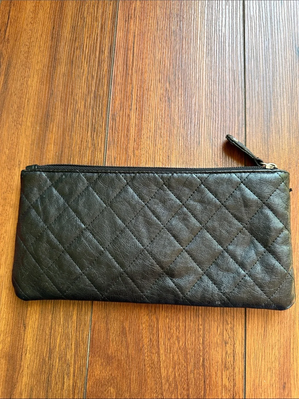 ⚫️⚫️Claire's Quilted Black Cosmetic Pouch⚫️⚫️
